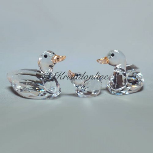 Swarovski Crystal | Silver Crystal | Ducks - Set of 3 | 5376422